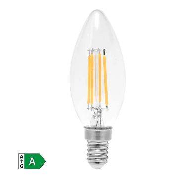 LED Żarówka RETRO C37 E14/2W/230V 3000K 320lm