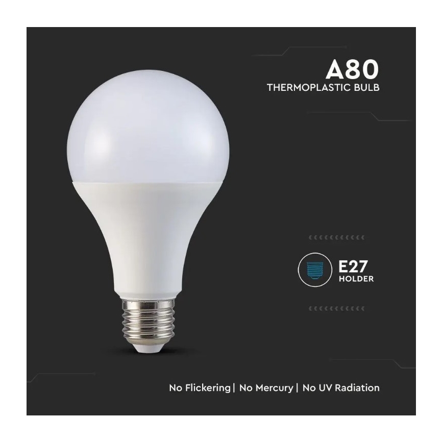 LED Żarówka SAMSUNG CHIP A80 E27/20W/230V 4000K