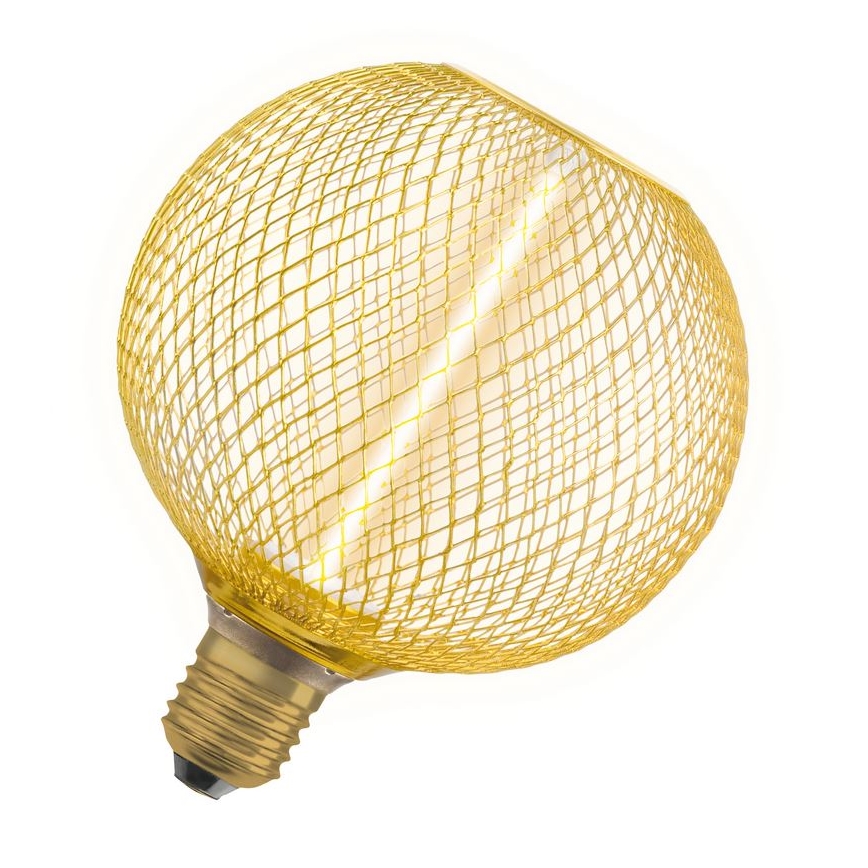 LED Żarówka ściemnialna DECOR  FILAMENT G125 E27/3,5W/230V 1800K złota - Osram