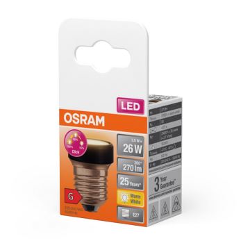 LED Żarówka ściemnialna E27/3,5W/230V 2700K - Osram