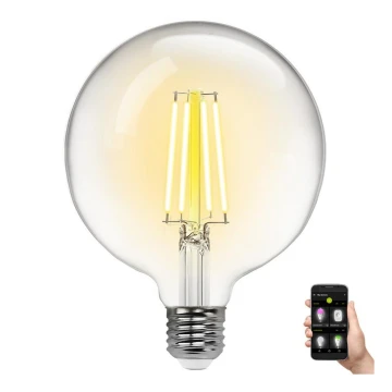 LED Żarówka ściemnialna FILAMENT G125 E27/6W/230V 2700-6500K Wi-Fi - Aigostar