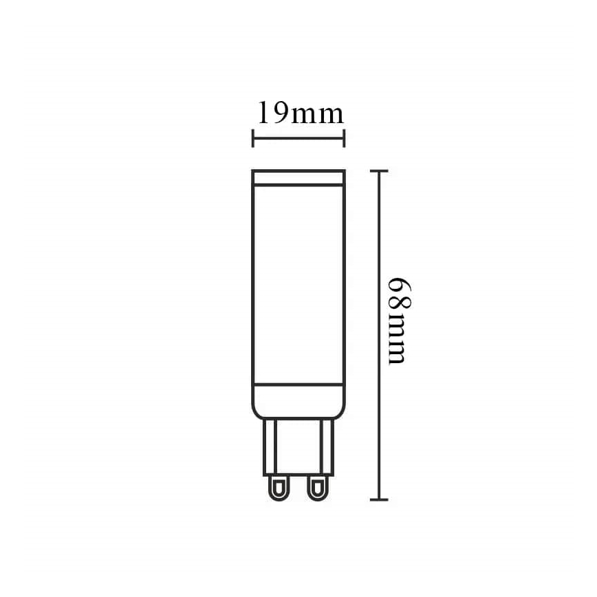 LED Żarówka ściemnialna G9/6W/230V 6000K