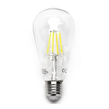 LED Żarówka ST64 E27/8W/230V 6500K - Aigostar