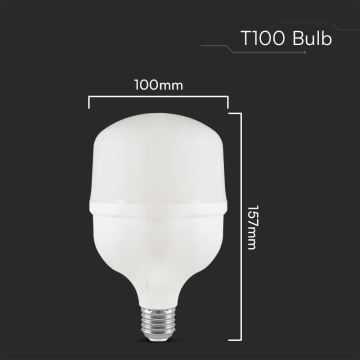 LED Żarówka T100 E27/30W/230V 6500K