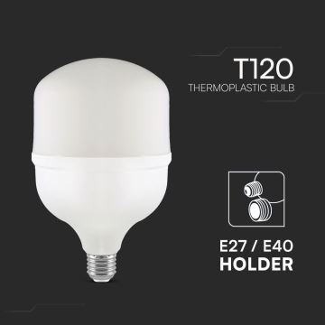 LED Żarówka T120 E40 E27/40W/230V 6500K