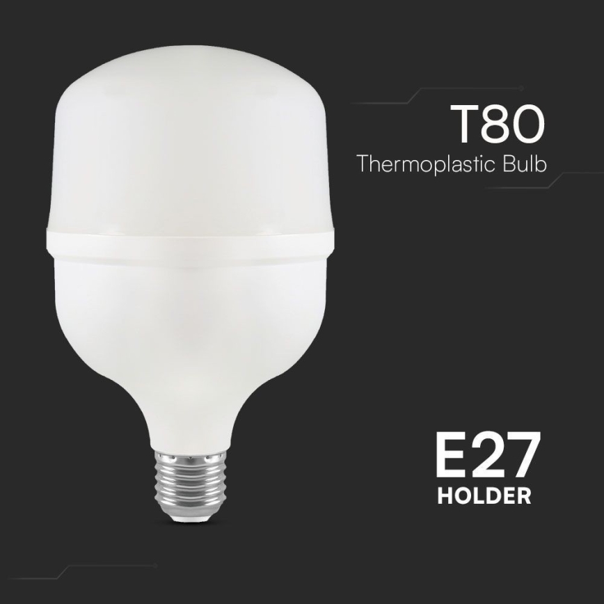 LED Żarówka T80 E27/20W/230V 4000K