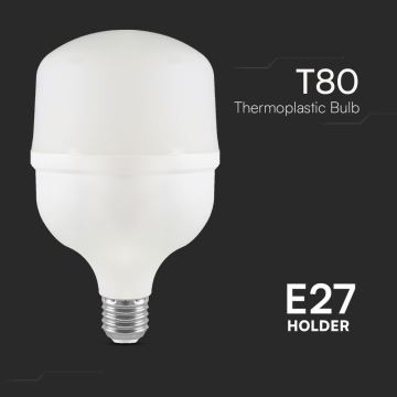 LED Żarówka T80 E27/20W/230V 6500K