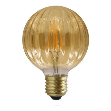 LED Żarówka VINTAGE AMBER E27/4W/230V G100 2700K