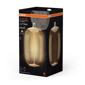 LED Żarówka VINTAGE FILAMENT E27/4W/230V 2700K - Osram