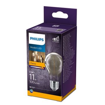 LED Żarówka VINTAGE Philips A60 E27/2,3W/230V 1800K