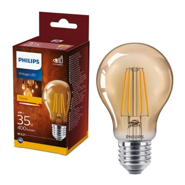 LED Żarówka VINTAGE Philips A60 E27/4W/230V 2700K