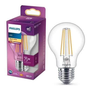 LED Żarówka VINTAGE Philips A60 E27/8,5W/230V 2700K