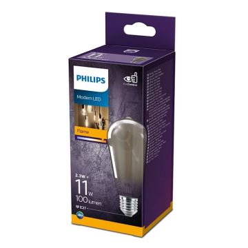 LED Żarówka VINTAGE Philips ST64 E27/2,3W/230V 1800K