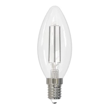 LED Żarówka WHITE FILAMENT C35 E14/4,5W/230V 4000K