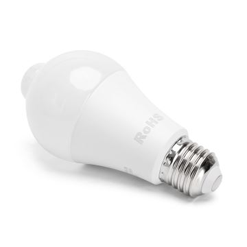 LED Żarówka z czujnikiem ruchu i zmierzchu A60 E27/12W/230V 3000K - Aigostar