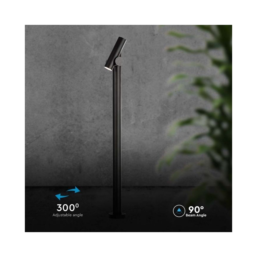 LED zewnętrzna elastyczna lampa LED/4W/230V 4000K IP44 100 cm czarna