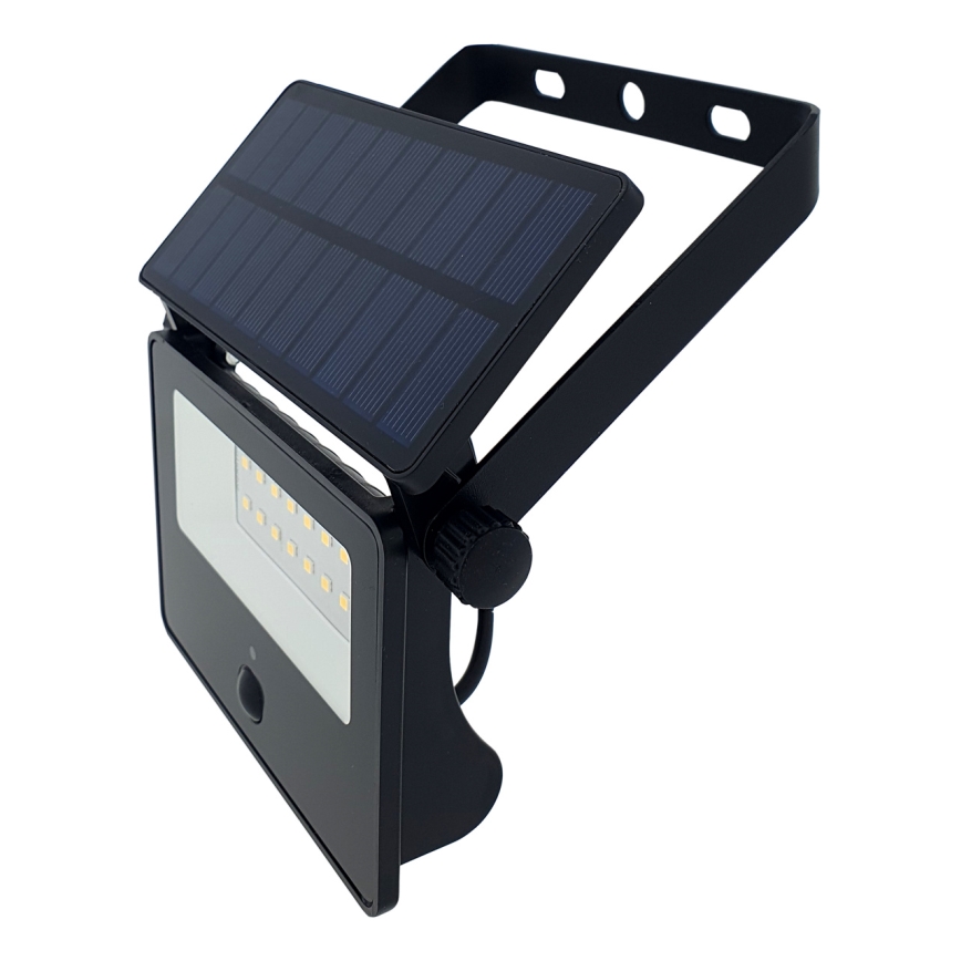 LED Zewnętrzny solarny reflektor z czujnikiem LED/2W/3,7V 4200K IP44