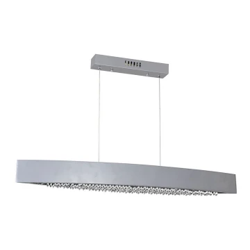 LED Żyrandol kryształowy na lince BOCCA 1xLED/18W/230V