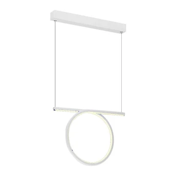 LED Żyrandol na drucie LOOP LED/20W/230V biały