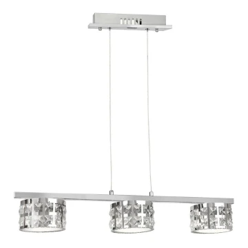LED Żyrandol na lince ALEX 3xLED/15W/230V