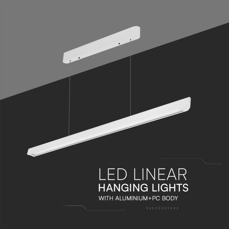 LED Żyrandol na lince LED/36W/230V 3000/4000/6400K białe