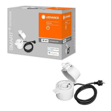 Ledvance - Inteligentna wtyczka zewnętrzna SMART+ PLUG 3680W IP44 Wi-Fi