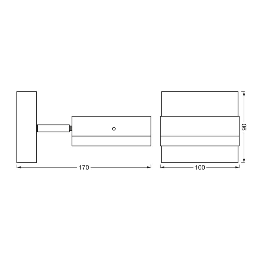 Ledvance - Kinkiet zewnętrzny ENDURA CLASSIC 1xGX53/12W/230V IP44