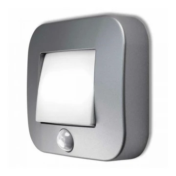 Ledvance - Lampa nawigacyjna LED z czujnikiem NIGHTLUX LED/0.25W/3xAAA