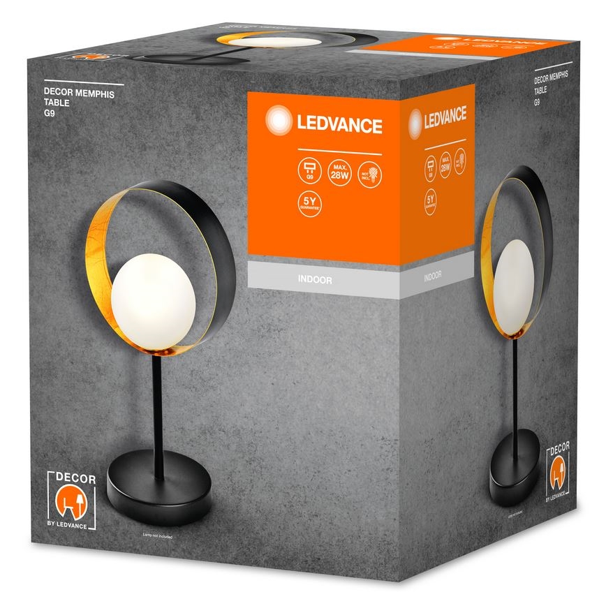 Ledvance - Lampa stołowa DECOR MEMPHIS 1xG9/28W/230V