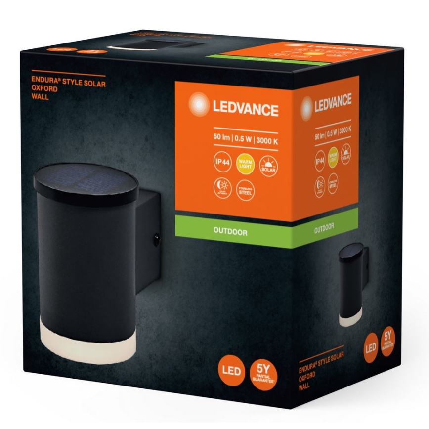 Ledvance - LED Kinkiet solarny ENDURA STYLE SOLAR LED/0,5W/2,4V IP44
