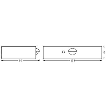 Ledvance - LED Kinkiet solarny z czujnikiem ENDURA SOLAR LED/3W/4,2V IP65