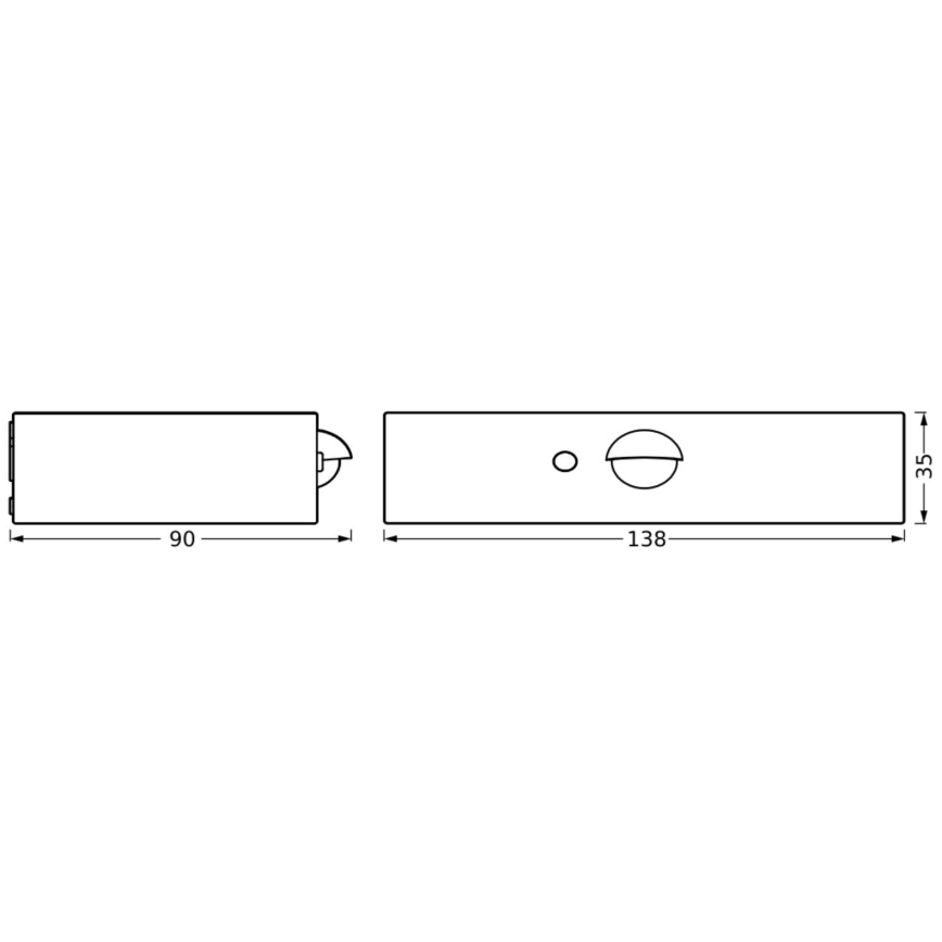 Ledvance - LED Kinkiet solarny z czujnikiem ENDURA SOLAR LED/3W/4,2V IP65