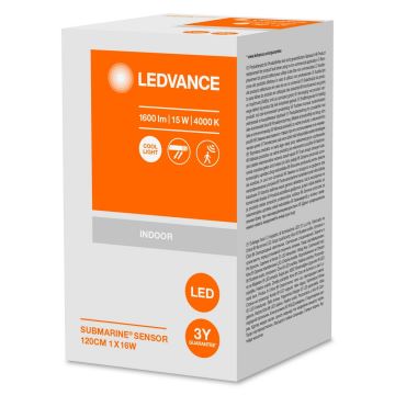 Ledvance - LED Lampa przemysłowa z czujnikiem SUBMARINE 1xG13/16W/230V IP65