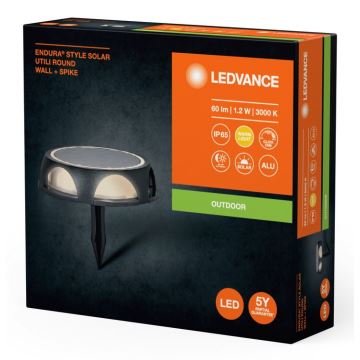 Ledvance - LED Ściemnialna lampa solarna ENDURA STYLE SOLAR LED/1,2W/3,7V IP65