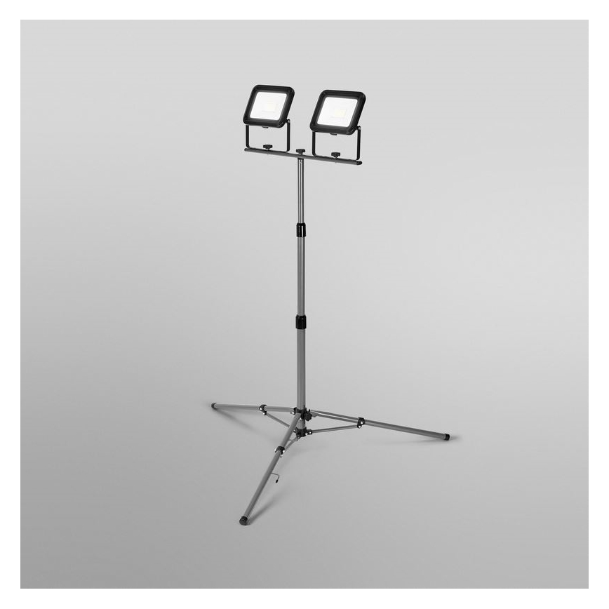 Ledvance - LED Zewnętrzny reflektor z uchwytem WORKLIGHT TRIPOD 2xLED/30W/230V 6500K IP65