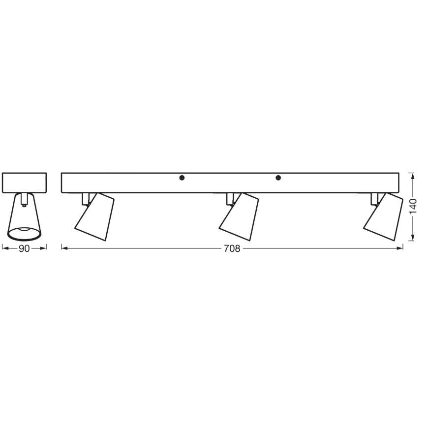 Ledvance - LED Oświetlenie punktowe DECOR NEPTUNE LED/26W/230V