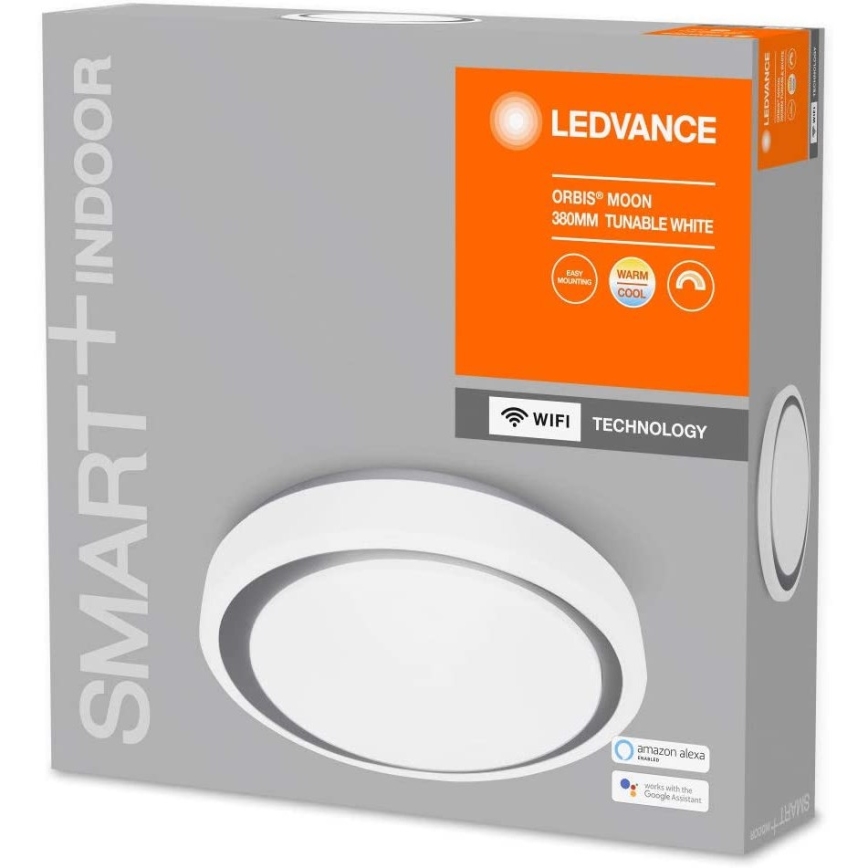 Ledvance - LED Oświetlenie ściemnialne SMART+ MOON LED/24W/230V 3000K-6500K Wi-Fi