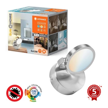 Ledvance - LED Ściemnialne łazienkowe oświetlenie punktowe SUN@HOME LED/7,5W/230V 2200-5000K CRI 95 Wi-Fi IP44