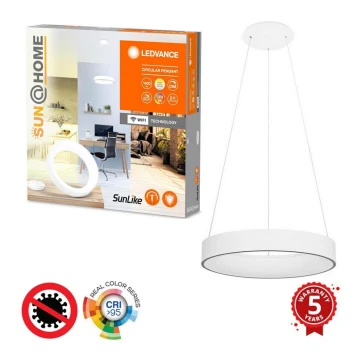 Ledvance - LED Ściemnialny żyrandol na lince SUN@HOME CIRCULAR LED/18,5W/230V Wi-Fi