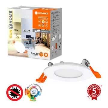 Ledvance - LED Ściemniana oprawa wpuszczana SUN@HOME LED/4,5W/230V 2200-5000 CRI 95 Wi-Fi