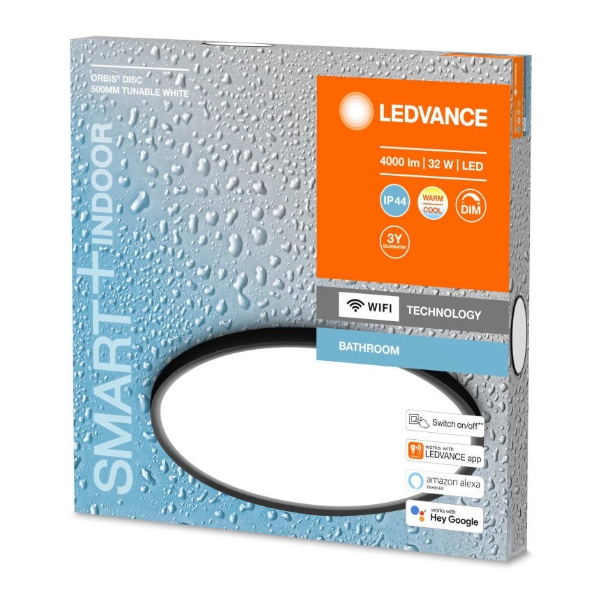 Ledvance - LED Ściemniany plafon łazienkowy SMART+ DISC LED/32W/230V 3000-6500K Wi-Fi IP44