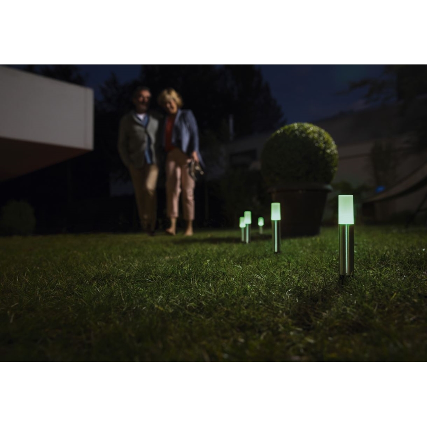 Ledvance - ZESTAW 5x LED RGBW Ściemnialna lampa zewnętrzna SMART+ GARDENPOLE LED/6W/230V IP44