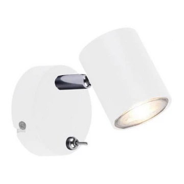 Leuchten Direkt 11941-16 - LED Reflektor ścienny TARIK 1xGU10/5W/230V biały