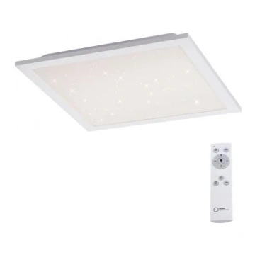 Leuchten Direkt 14760-16 - LED Ściemniany plafon STARRYFLAT LED/20W/230V + pilot