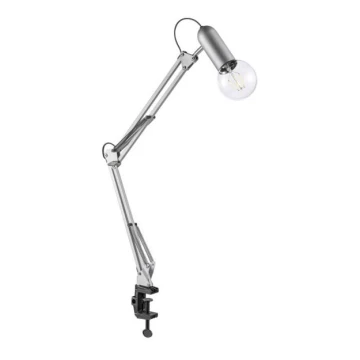 Leuchten Direkt 14773-55 - Lampa stołowa z klipsem TURN ME 1xE27/60W/230V