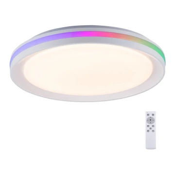 Leuchten Direkt 15544-16 - LED RGB Ściemniany plafon RIBBON LED/15W/230V