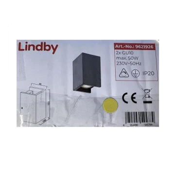 Lindby - Kinkiet GERDA 2xGU10/50W/230V