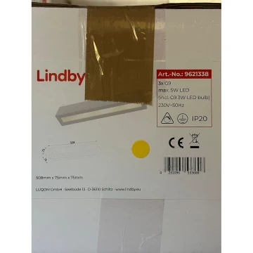 Lindby - LED Kinkiet TJADA 3xG9/3W/230V