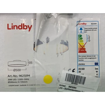 Lindby - LED Plafon SAIRA LED/30W/230V