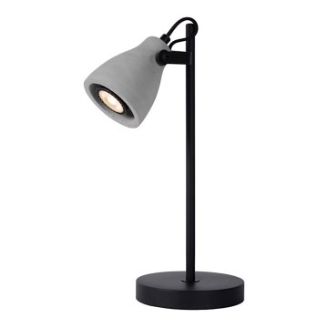 Lucide 05610/05/30 - LED Lampa stołowa CONCRI LED 1xGU10/5W/230V
